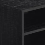 Meuble TV 112x31x45 cm teck massif récupéré – Image 5