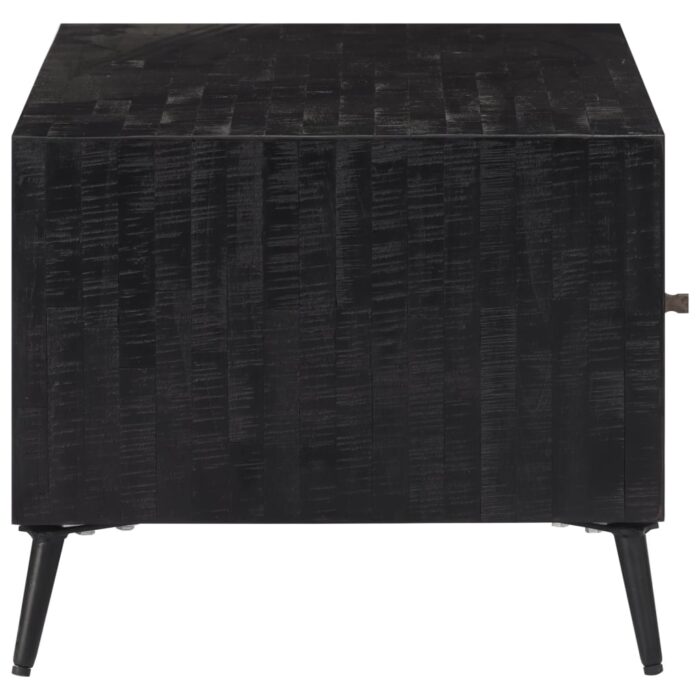 Table basse 90x50x41 cm teck de récupération massif – Image 3