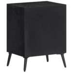 Table de chevet 40x30x50 cm bois massif de teck – Image 4