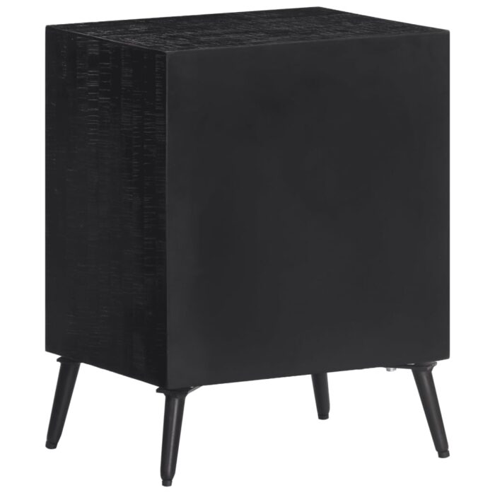 Table de chevet 40x30x50 cm bois massif de teck – Image 4