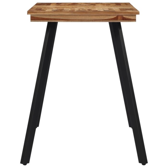 Table à manger 120x62x76 cm bois massif de teck – Image 2