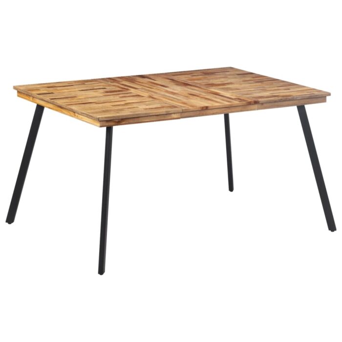 VXL8721012117488_g_en_hd_7.jpg Table à manger 148x97x76 cm bois massif de teck – Image 7