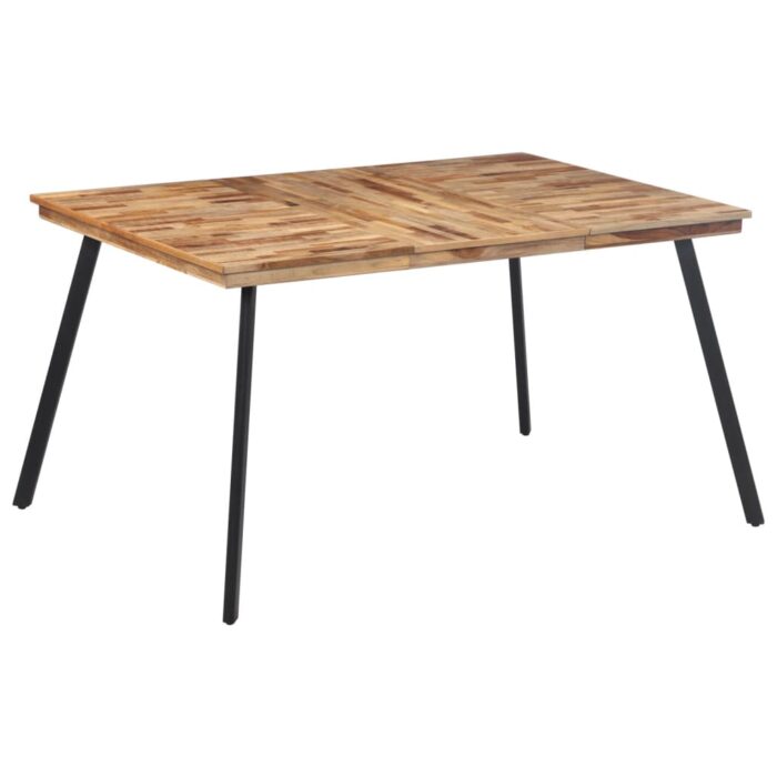 VXL8721012117488_g_en_hd_8.jpg Table à manger 148x97x76 cm bois massif de teck – Image 8