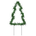 Décoration lumineuse arbre de Noël piquets 3 pcs 50 LED 30 cm – Image 4