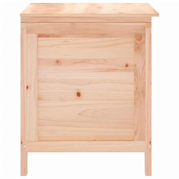 Boîte de rangement de jardin 50x49x56,5 cm bois massif de sapin – Image 3