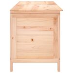 Boîte de rangement de jardin 150x50x56,5 cm bois massif sapin – Image 3