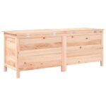 Boîte de rangement de jardin 150x50x56,5 cm bois massif sapin – Image 4