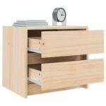 Table de chevet 40x31x35,5 cm bois de pin massif – Image 2