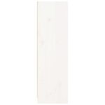 Bibliothèque blanc 70x33x110 cm bois massif de pin – Image 3