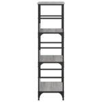 Bibliothèque sonoma gris 50x33x117,5 cm bois d'ingénierie – Image 3