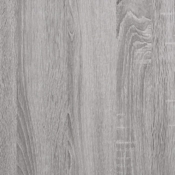 Bibliothèque sonoma gris 50x33x117,5 cm bois d'ingénierie – Image 6