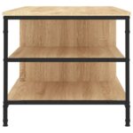 Table basse Chêne sonoma 100x50x45 cm Bois d'ingénierie – Image 3