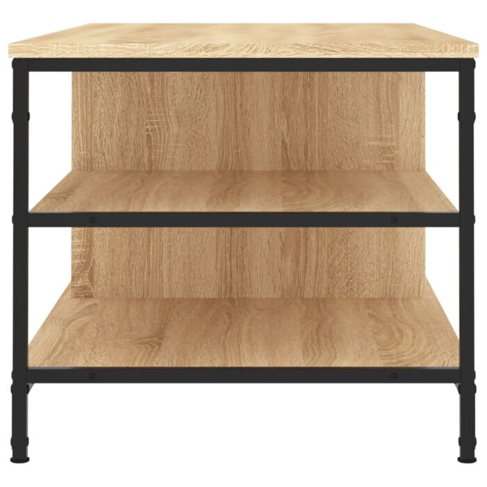 Table basse Chêne sonoma 100x50x45 cm Bois d'ingénierie – Image 3