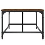 Table basse Chêne marron 100x50x35 cm Bois d'ingénierie – Image 3