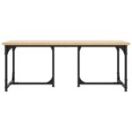 Table basse Chêne sonoma 90x50x35 cm Bois d'ingénierie – Image 2