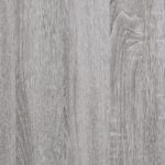 Étagères murales avec barres 2 pcs sonoma gris 60x16x14 cm – Image 5