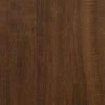 Table console chêne marron 150x29x76,5 cm bois d'ingénierie – Image 6