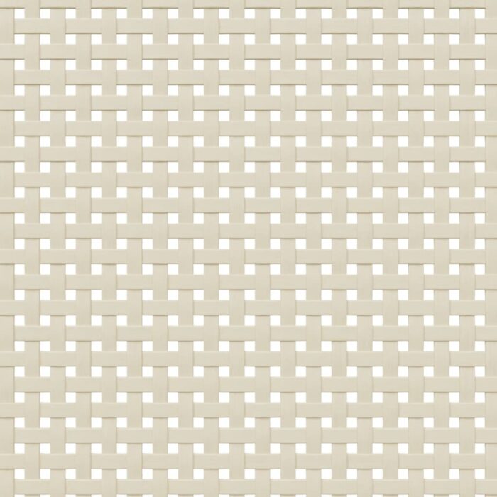 Bibliothèque SENJA aspect de rotin blanc bois massif de pin – Image 7