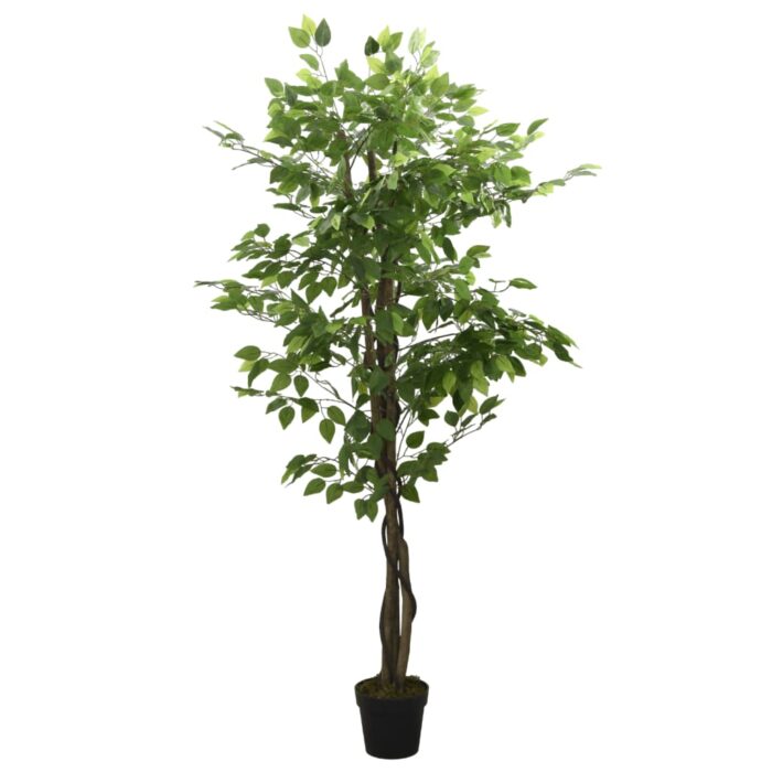 VXL8721012135314_a_en_hd_1.jpg Ficus artificiel 1260 feuilles 200 cm vert – Image 1
