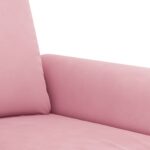 Fauteuil Rose 60 cm Velours – Image 4