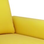 Fauteuil Jaune 60 cm Velours – Image 4