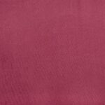 Canapé à 2 places Rouge bordeaux 140 cm Velours – Image 5