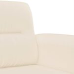Chaise de canapé beige 60 cm tissu microfibre – Image 4
