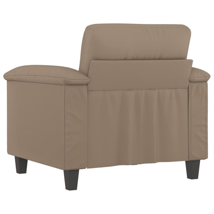 Fauteuil Cappuccino 60 cm Similicuir – Image 3