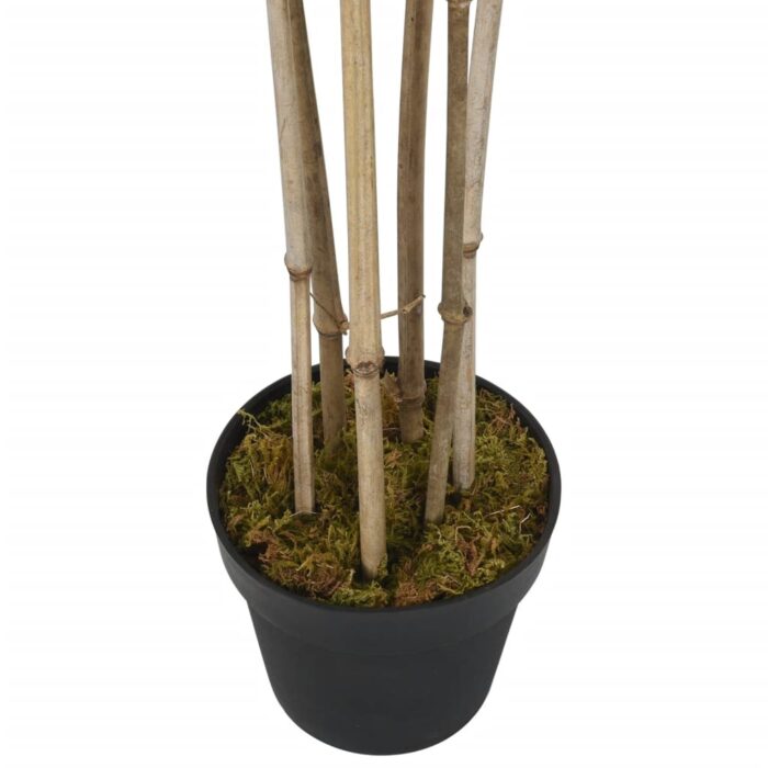 Bambou artificiel 1380 feuilles 200 cm vert – Image 2