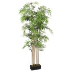 Bambou artificiel 1605 feuilles 180 cm vert