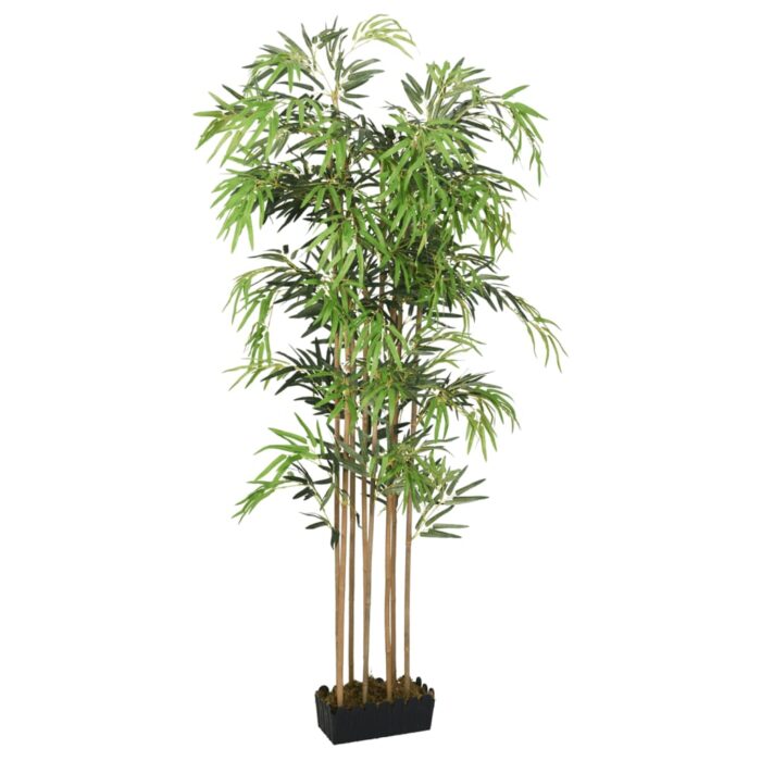 Bambou artificiel 1605 feuilles 180 cm vert – Image 1