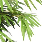 Bambou artificiel 1605 feuilles 180 cm vert – Image 2