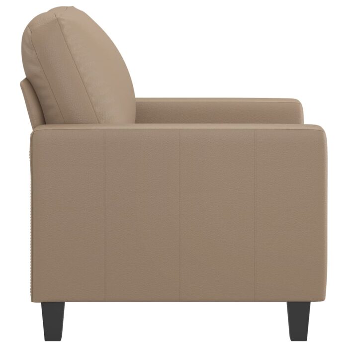 Fauteuil Cappuccino 60 cm Similicuir – Image 2