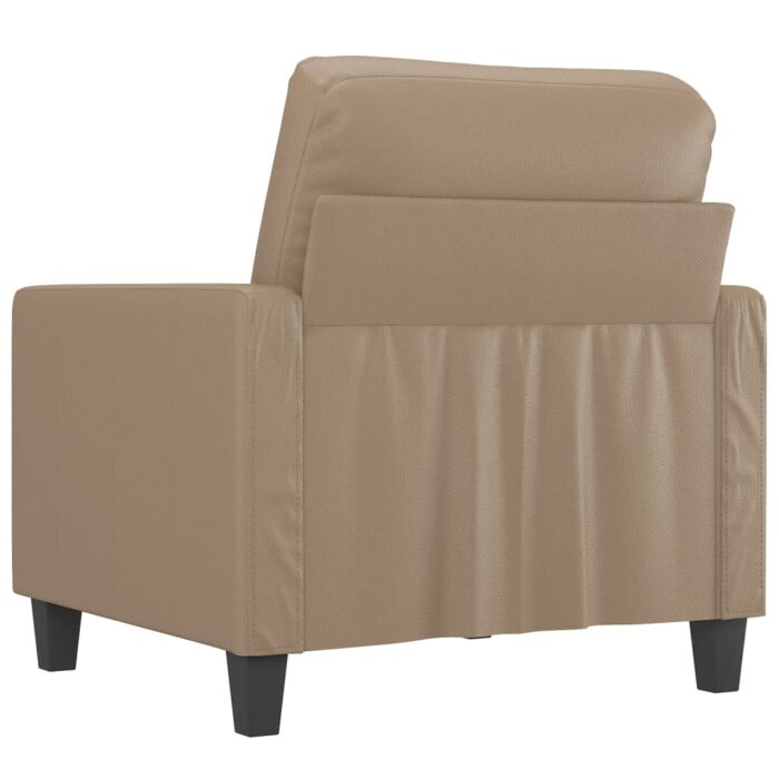 Fauteuil Cappuccino 60 cm Similicuir – Image 3