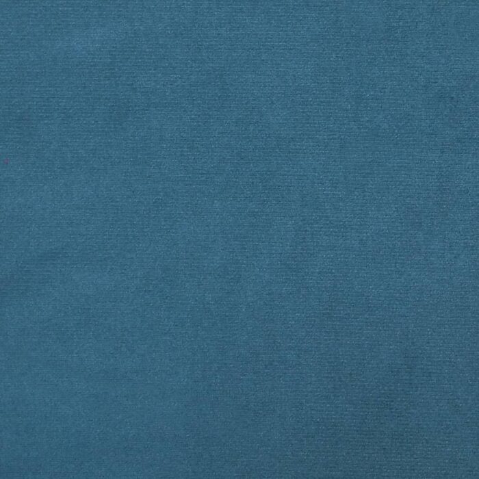 Canapé à 2 places Bleu 120 cm Velours – Image 5
