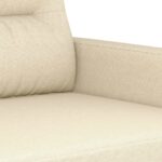 Fauteuil Crème 60 cm Tissu – Image 4