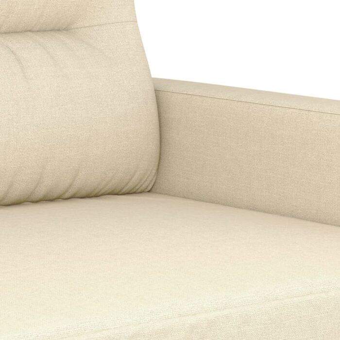 Fauteuil Crème 60 cm Tissu – Image 4