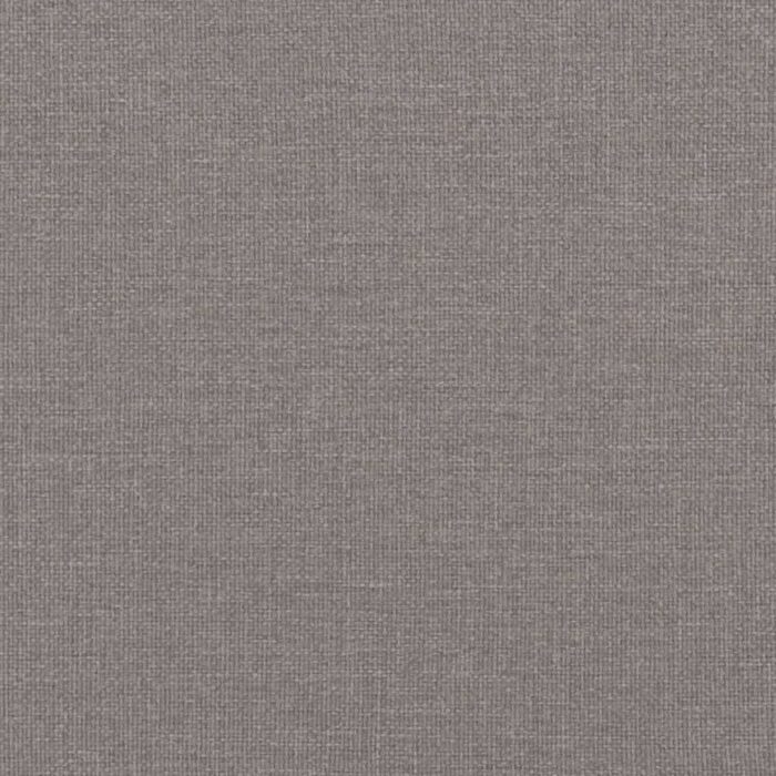 Canapé à 2 places Taupe 140 cm Tissu – Image 5