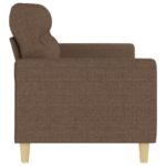 Canapé à 3 places Marron 180 cm Tissu – Image 2