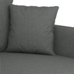 Fauteuil Gris foncé 60 cm Tissu – Image 4