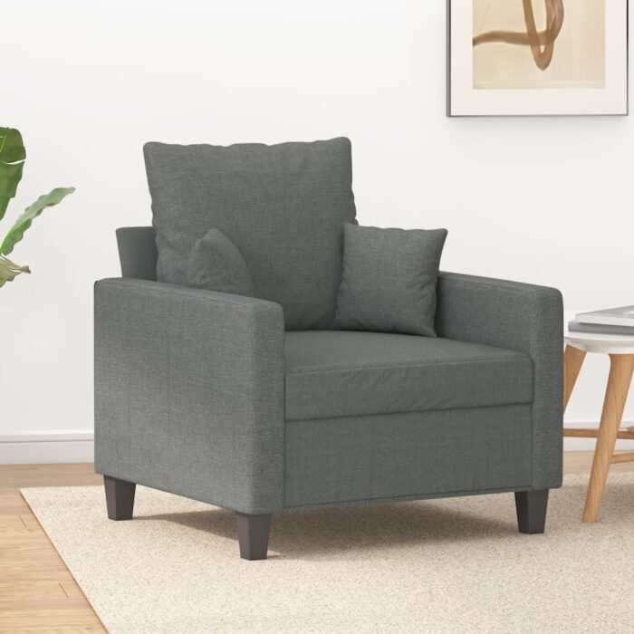 VXL8721012139787_m_en_hd_1.jpg Fauteuil Gris foncé 60 cm Tissu – Image 1