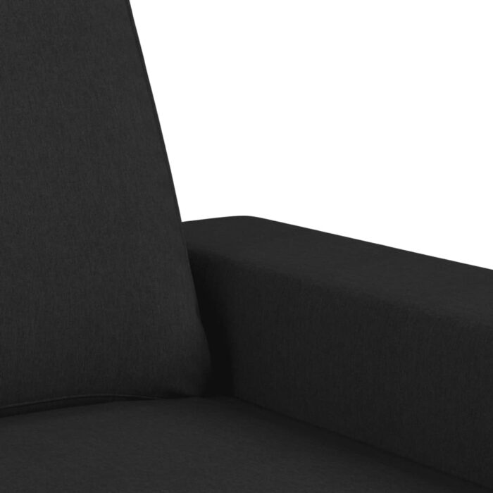 Fauteuil Noir 60 cm Tissu – Image 4