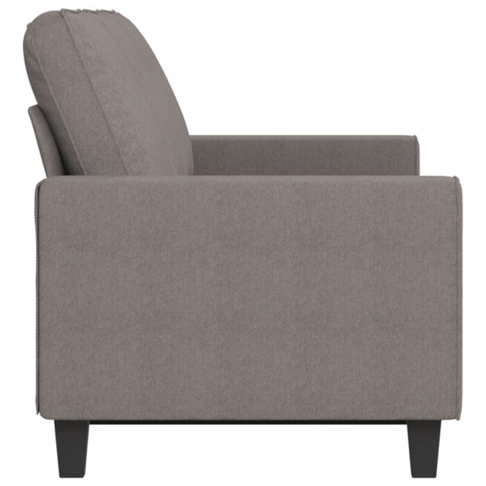 Canapé à 3 places Taupe 180 cm Tissu – Image 2
