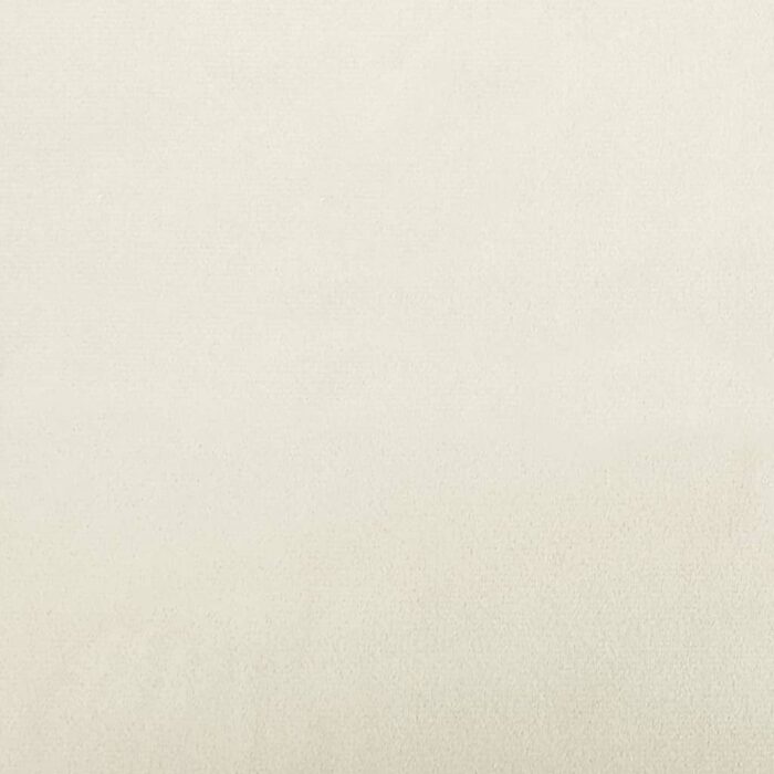 Fauteuil Crème 60 cm Velours – Image 5