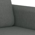 Fauteuil Gris foncé 60 cm Tissu – Image 4