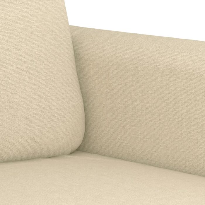 Fauteuil Crème 60 cm Tissu – Image 4