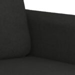 Fauteuil Noir 60 cm Tissu – Image 4