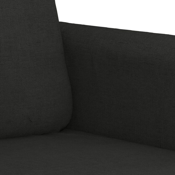Fauteuil Noir 60 cm Tissu – Image 4
