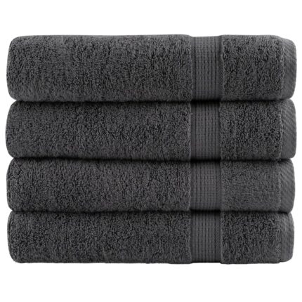 Essuie-mains de qualité supérieure SOLUND 4 pcs anthracite