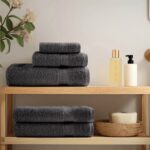 Essuie-mains de qualité supérieure SOLUND 4 pcs anthracite – Image 2
